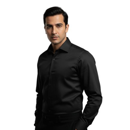 Khaas Premium Jet Black Shirt