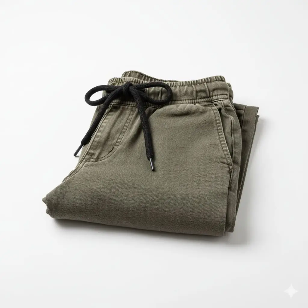 Khaas Premium Olive Jogger Trousers (1)