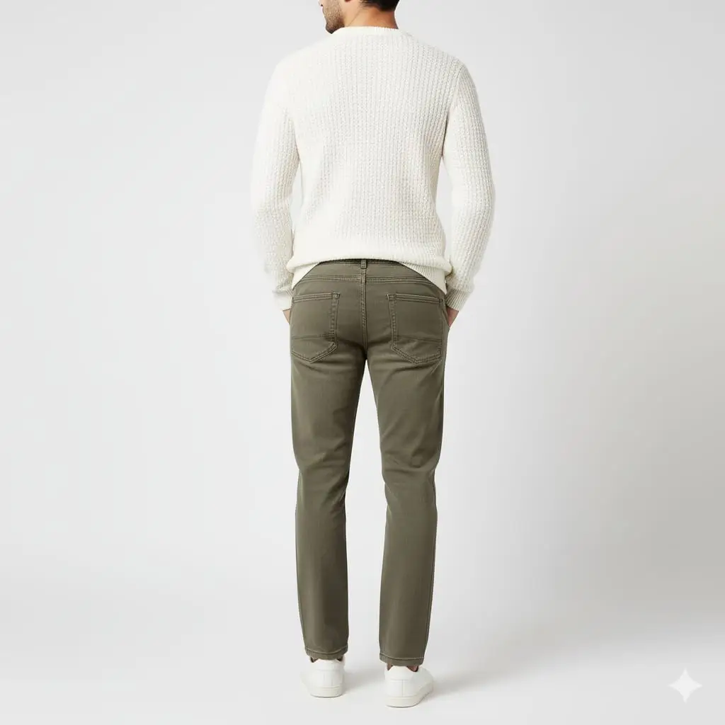 Khaas Premium Olive Jogger Trousers (2)