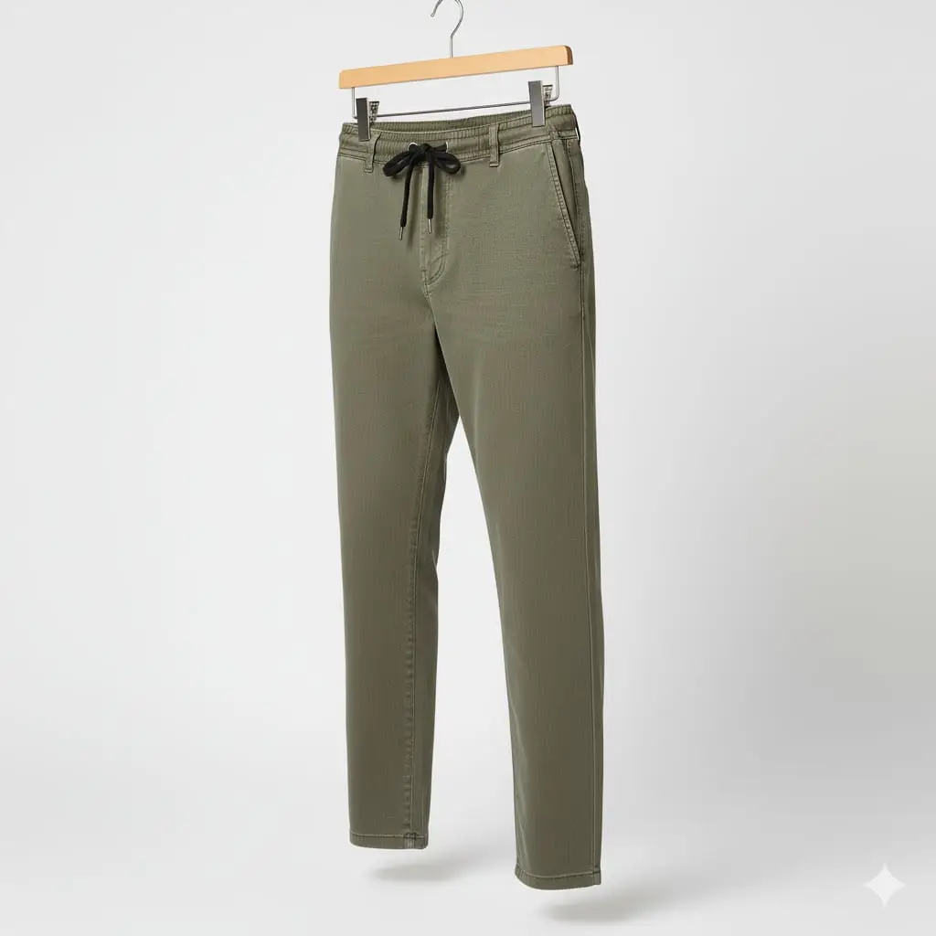 Khaas Premium Olive Jogger Trousers (3)