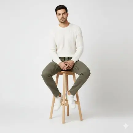 Khaas Premium Olive Jogger Trousers