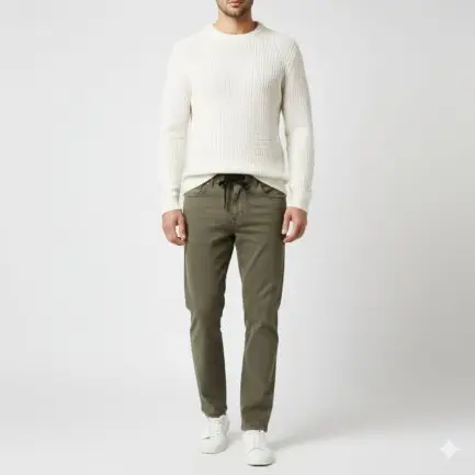Khaas Premium Olive Jogger Trousers