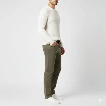 Khaas Premium Olive Jogger Trousers