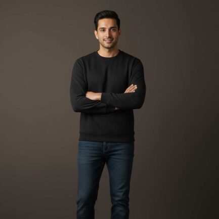 Premium Black Sweatshirt