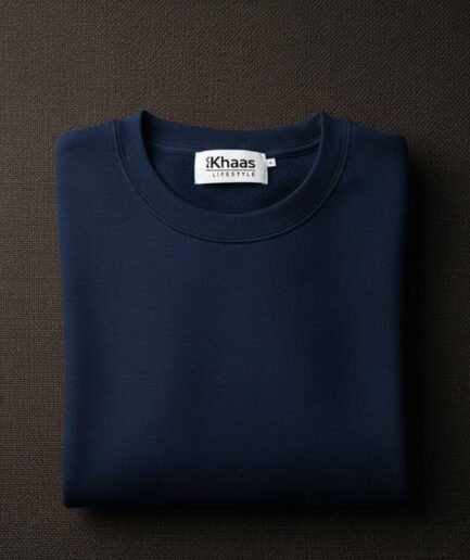 Premium Navy Blue Sweatshirt