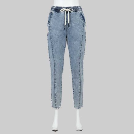 Khaas IceWash Denim Jogger Trousers