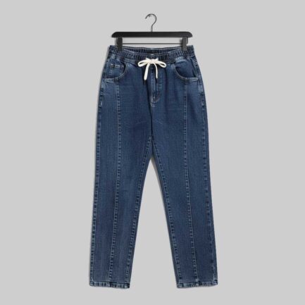 Khaas NavyWash Denim Jogger Trousers