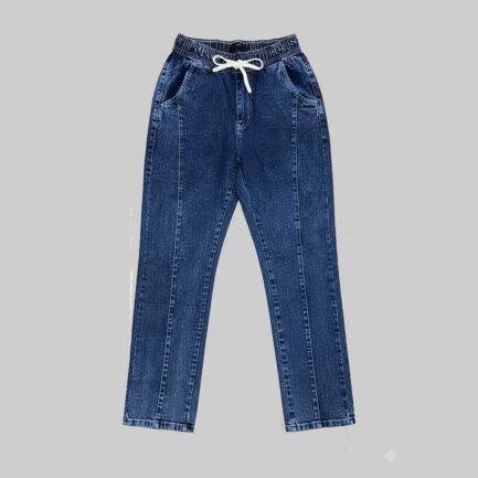 Khaas NavyWash Denim Jogger Trousers